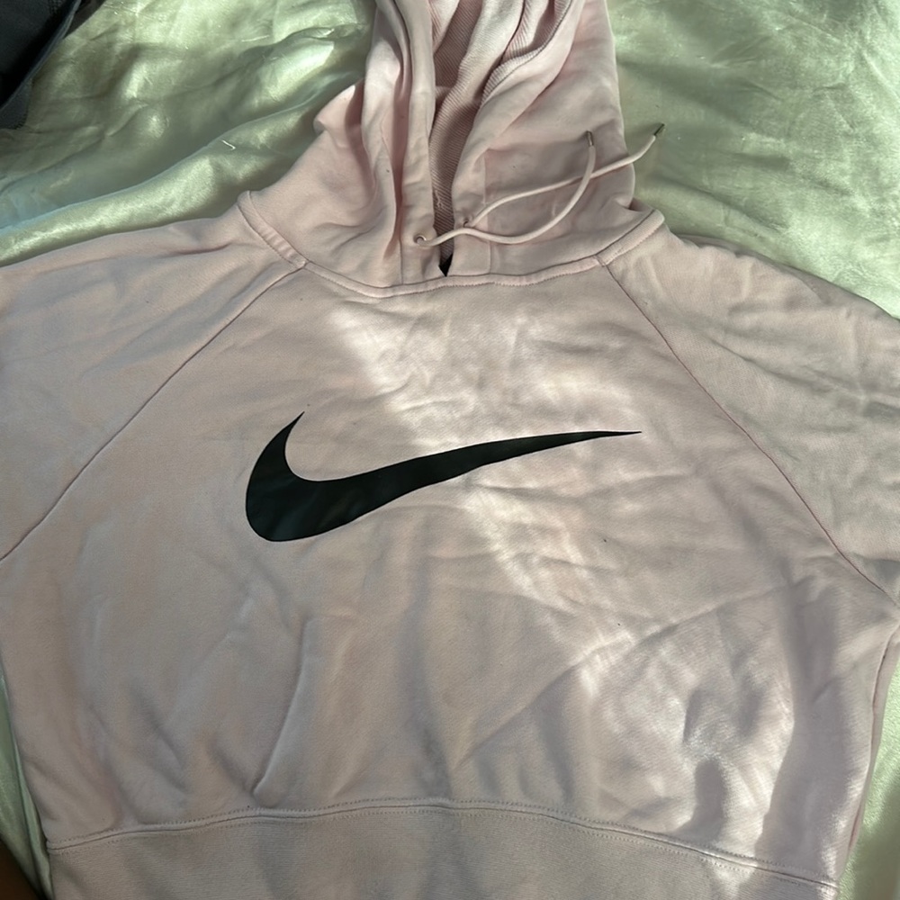 Pink nike hoodie